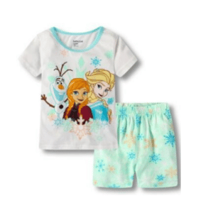 Set pigiama due pezzi Olaf, Anna ed Elsa
