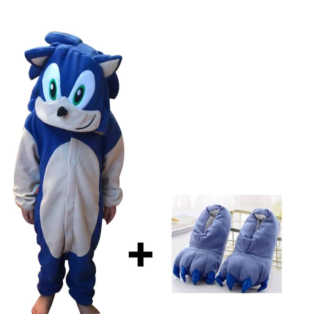 Costume da pigiama di Sonic the Hedgehog per bambini • Tutti I Pigiami
